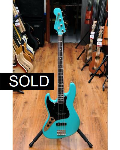Fender American Vintage II 1966 Jazz Bass Seafoam Green Left Handed